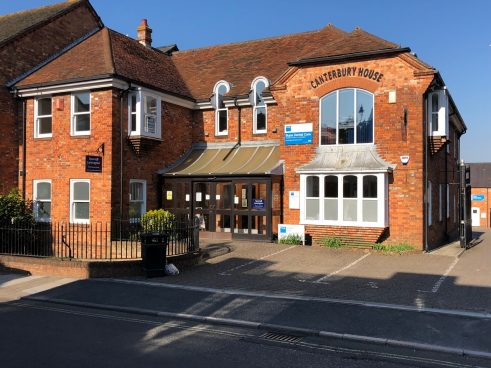 My counselling space is situated in Canterbury House, Lymington